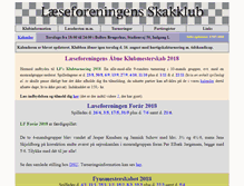 Tablet Screenshot of lfskak.dk